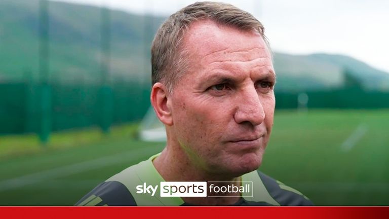 Celtic manager Brendan Rodgers.