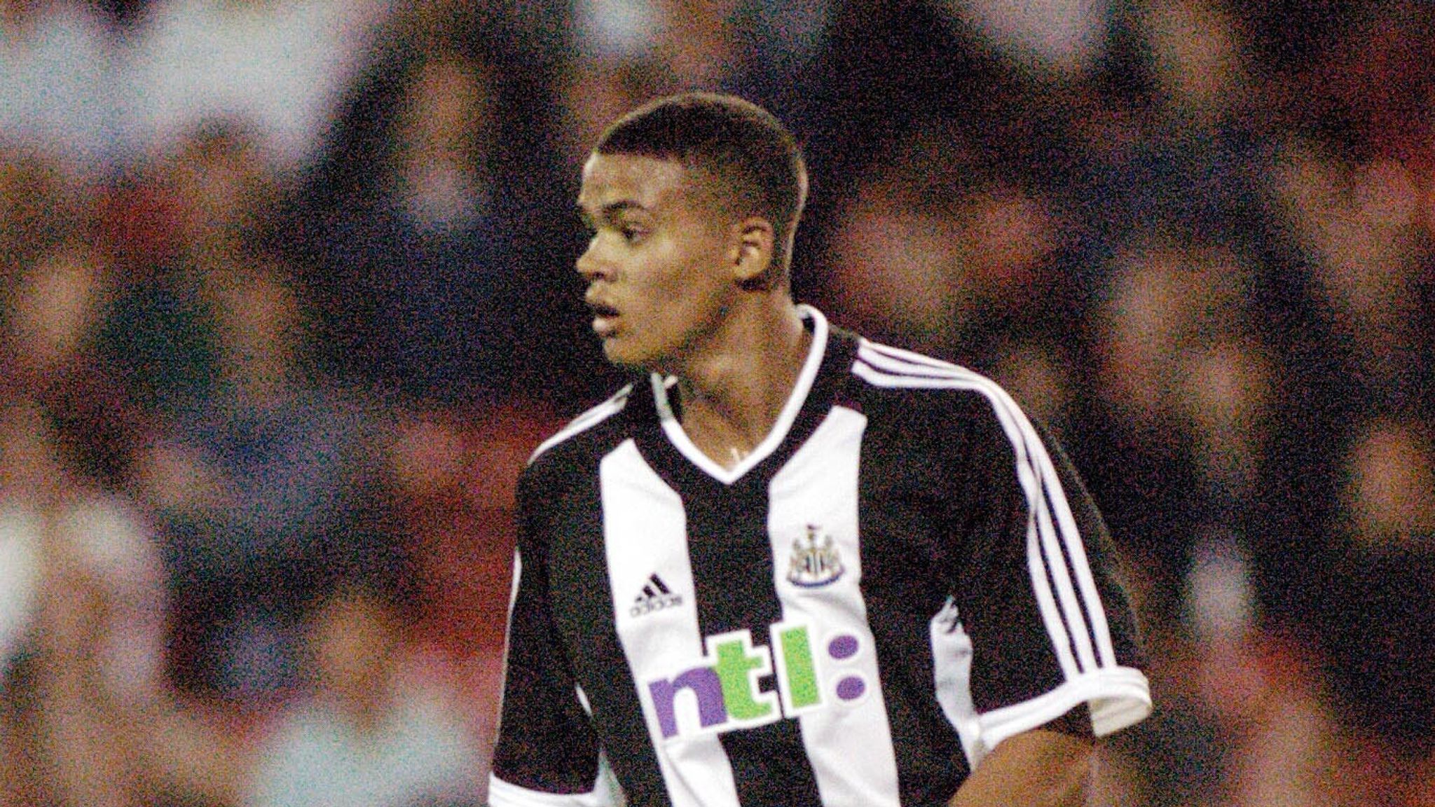 Jermaine Jenas playing for Newcastle United in 2002. Pic: PA