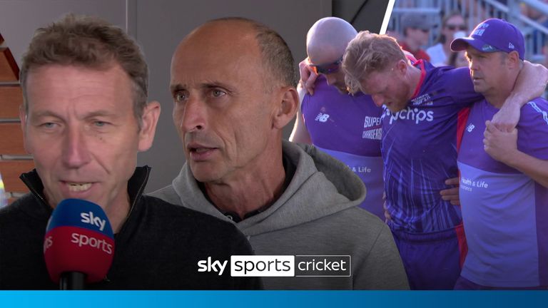 Sky Sports&#39; Nick Knight, Michael Atherton and Nasser Hussain react to the news that Ben Stokes is out for the summer following his hamstring injury.