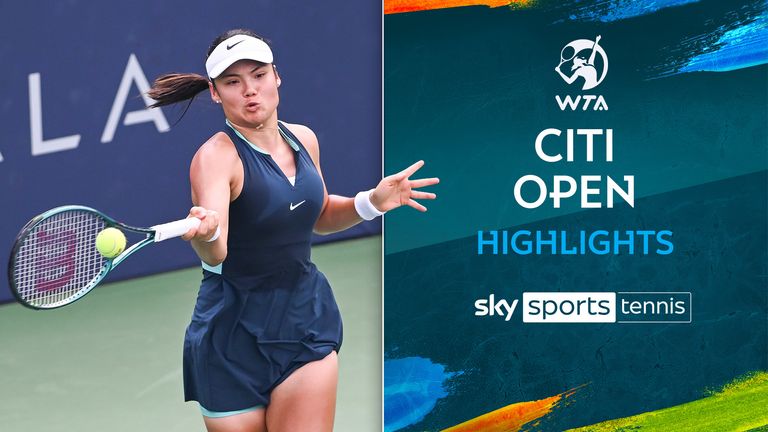 Raducanu out of Citi Open