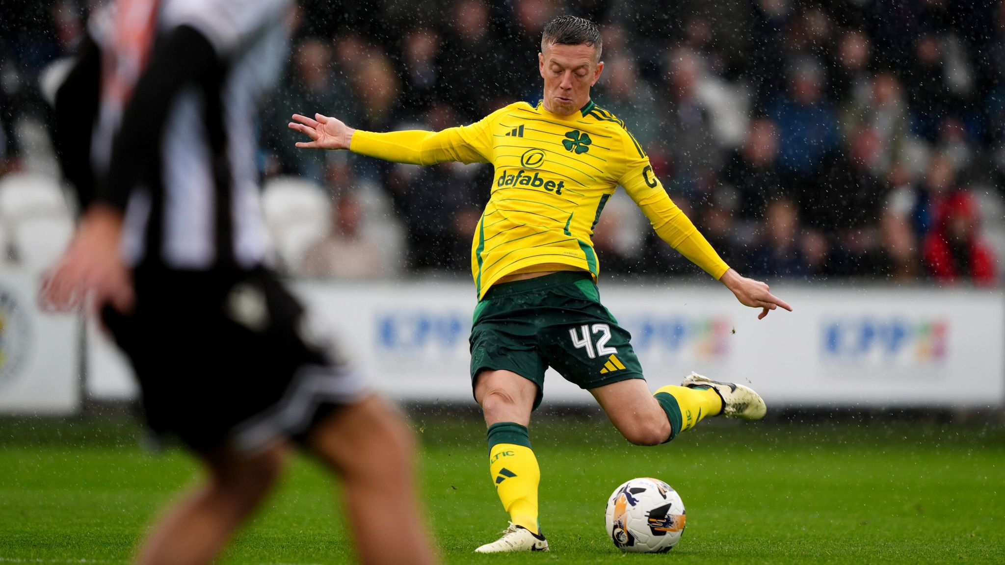 Callum McGregor fires Celtic in front against St Mirren