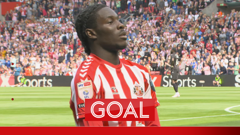 MAYENDA DOUBLES THE SUNDERLAND LEAD.