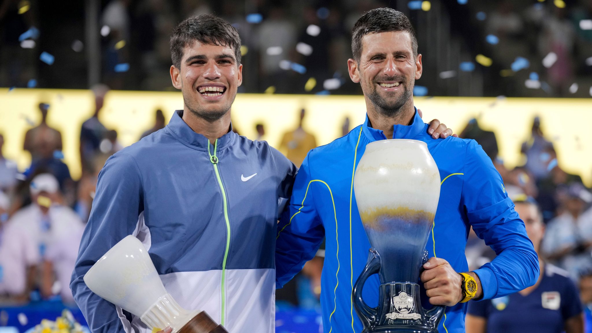 DJOKOVIC BEATS ALCARAZ TO WIN THE CINCINNATI MASTERS THUMB 