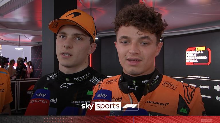 Both Lando Norris and Oscar Piastri give their views on what McLaren team orders could be as the two drivers lock-out the front-row for the Italian Grand Prix.