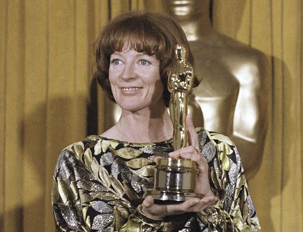 Maggie Smith at the Academy Awards in 1979 