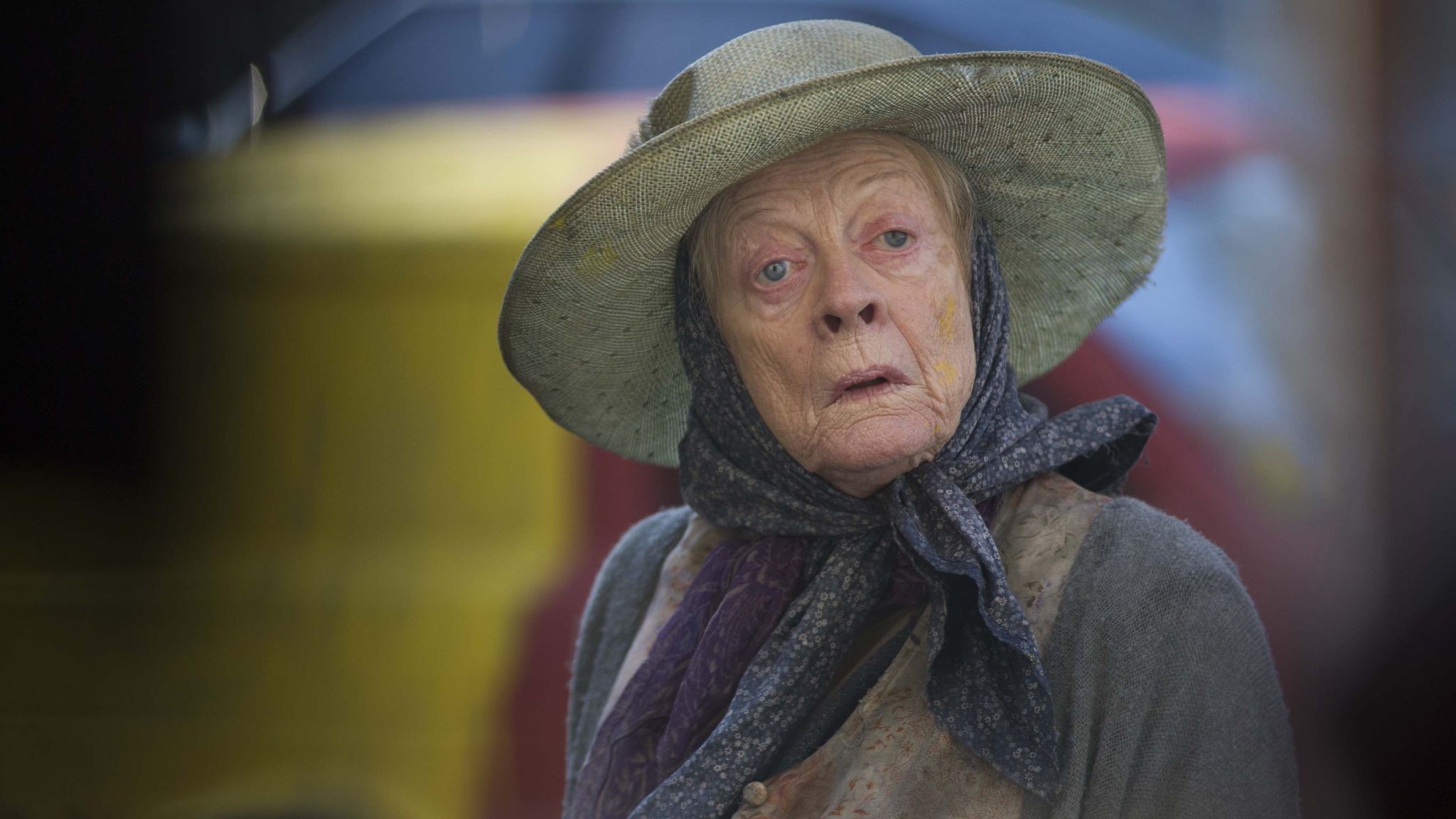 Pic: Nicola Dove/Bbc/Tristar Prods/Kobal/Shutterstock The Lady In The Van - 2015 Maggie Smith 2015