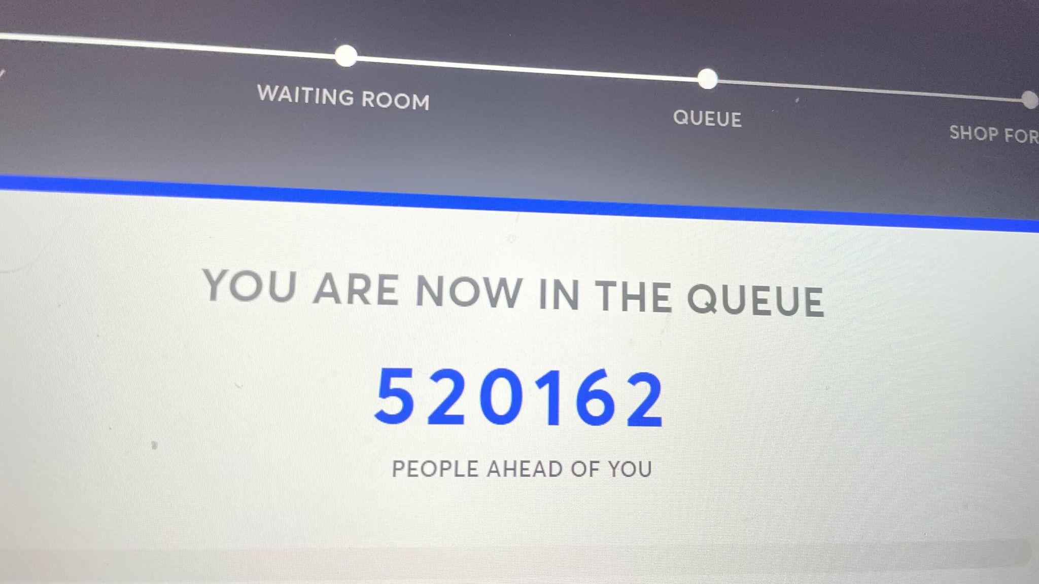 Screengrab taken from the Ticketmaster.ie website at 0804 of their virtual waiting room as Oasis fans across the UK and Ireland who missed out on pre-sale tickets will be attempting to secure their place at the band's reunion concerts during Saturday's general sale. Issue date: Saturday August 31, 2024.