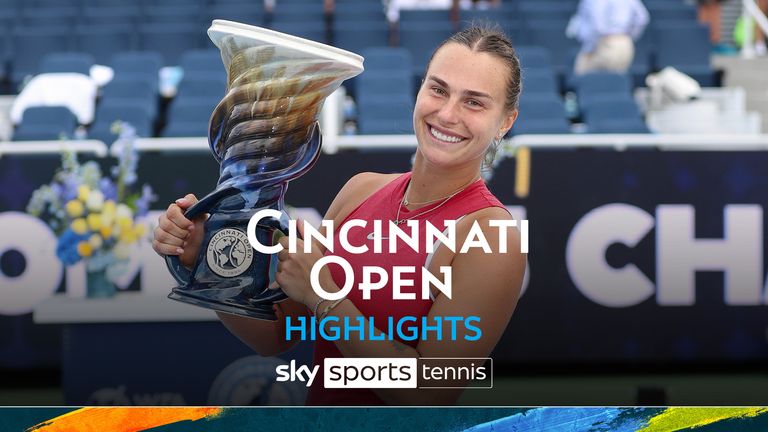 Highlights of the match between Aryna Sabalenka and Jessica Pegula at the Cincinnati Open.