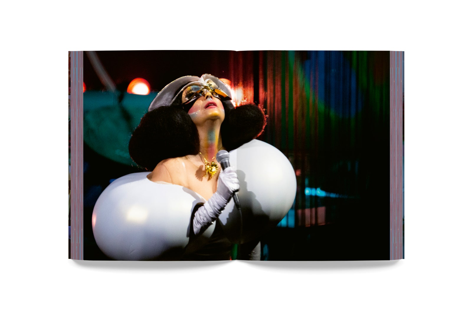 Photo of Björk by Santiago Felipe in Cornucopia The Book