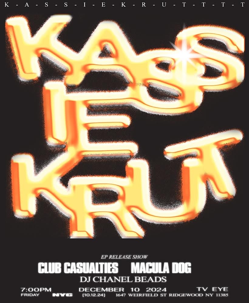 Kassie Krut Tour Dates