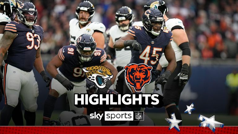 Highlights of the Jacksonville Jaguars against the Chicago Bears from Week Six of the NFL season.