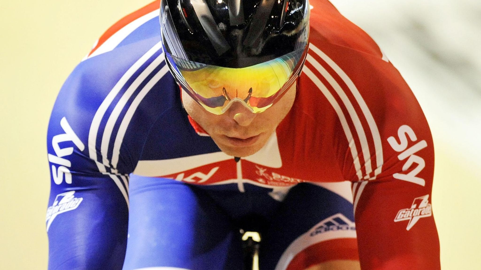 Sir Chris at the World Track Cycling Championships in Copenhagen, Denmark, in March 2010. Pic: PA