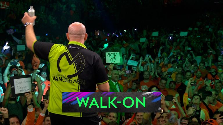 Van Gerwen Rotterdam walk-on