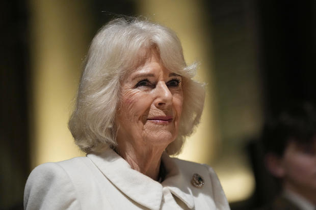 Queen Camilla Attends Musical Evening At Salisbury Cathedral 