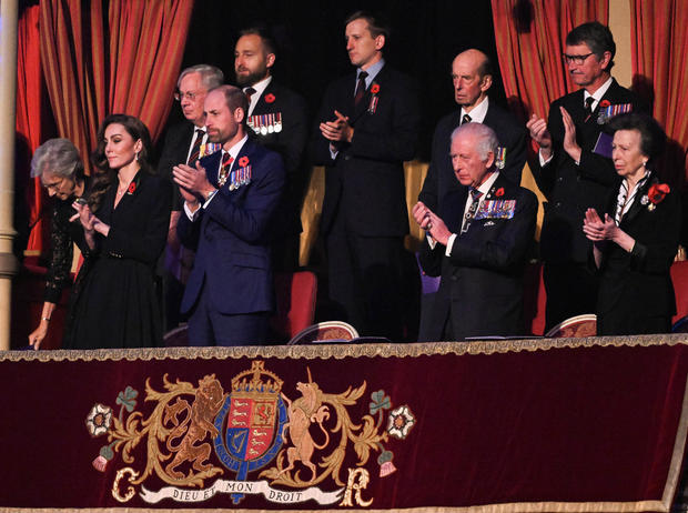 The King And Members Of The Royal Family Attend Festival Of Remembrance 