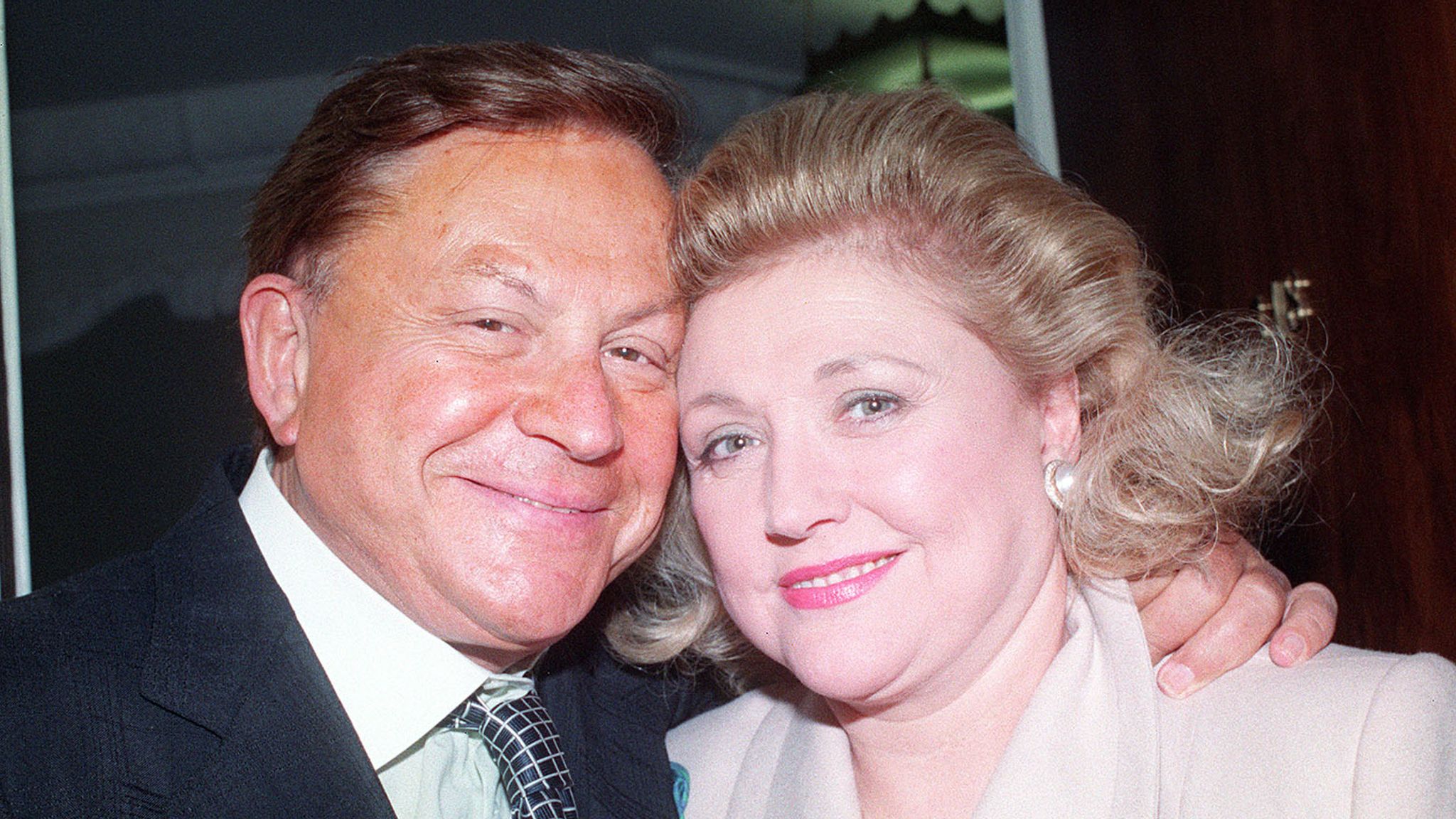 File photo dated 01/06/93 of Barbara Taylor Bradford with her husband Robert at Claridges Hotel, London, during a visit to launch her new blockbuster book "Angels". Bestselling novelist Barbara Taylor Bradford, who wrote A Woman of Substance, has died at the age of 91, it has been announced. Issue date: Monday November 25, 2024.