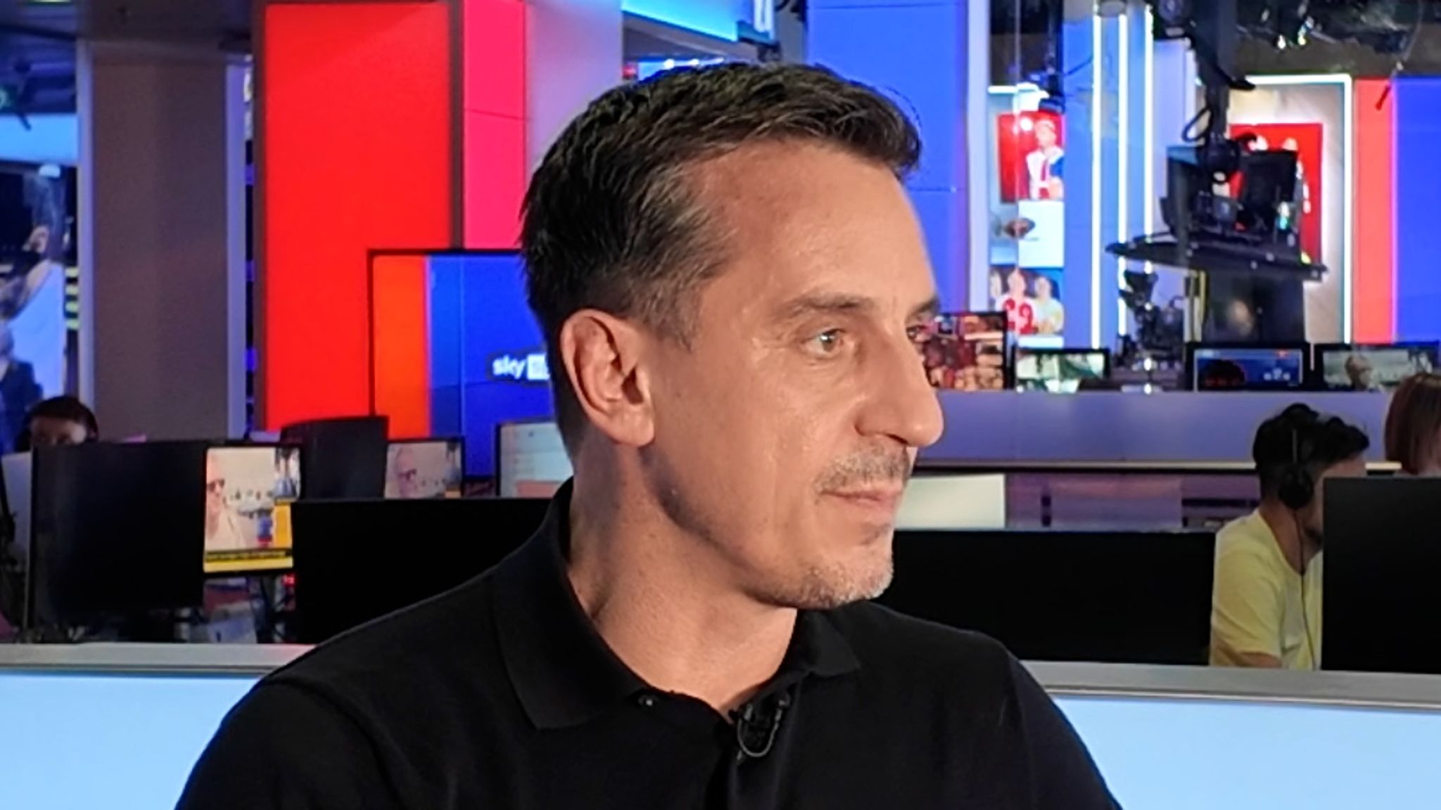 Gary Neville reacts to news that Gareth Southgate has stepped down as England manager