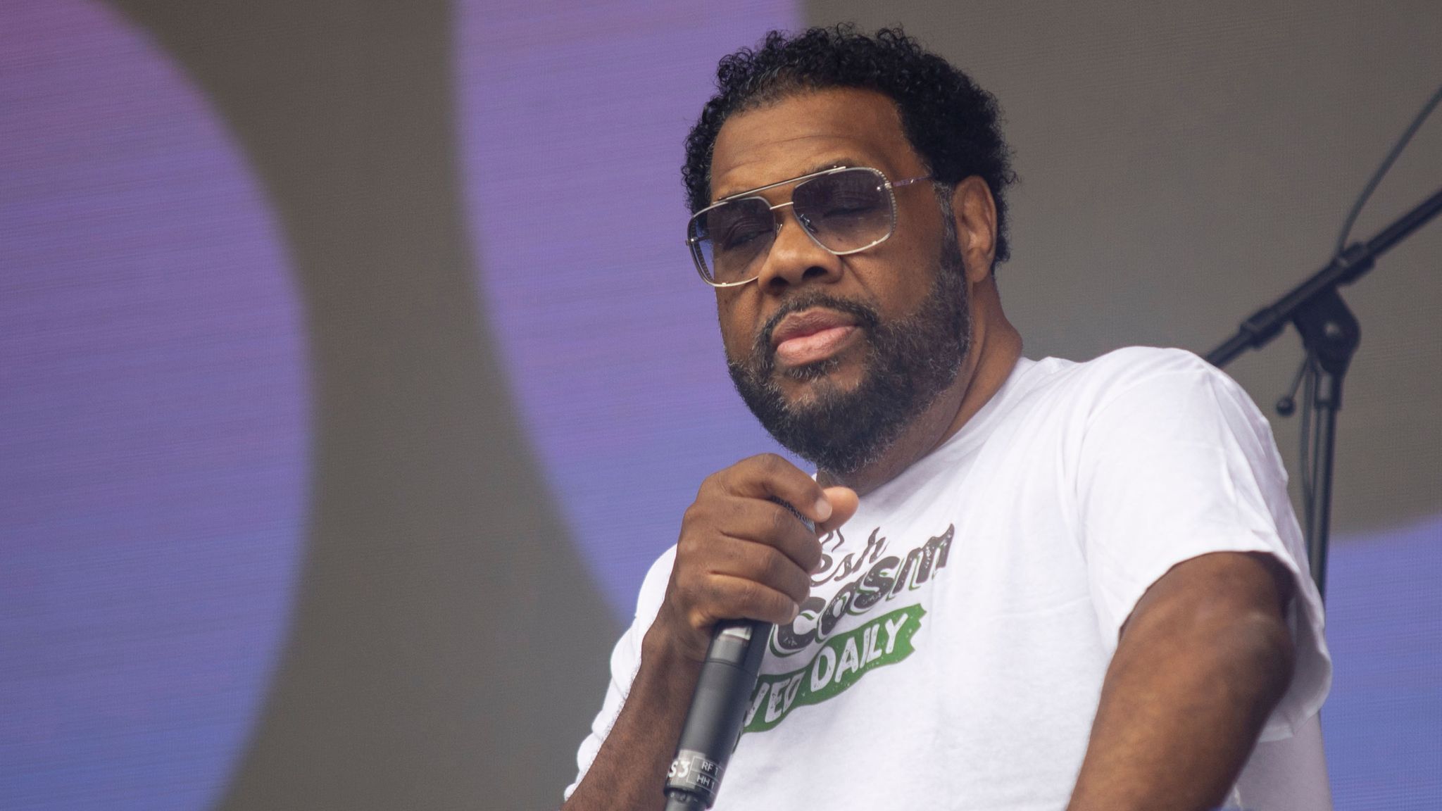 Fatman Scoop in Bristol, 22 June 2024. Pic: AP