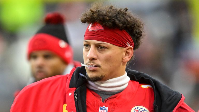 Kansas City Chiefs quarterback Patrick Mahomes 