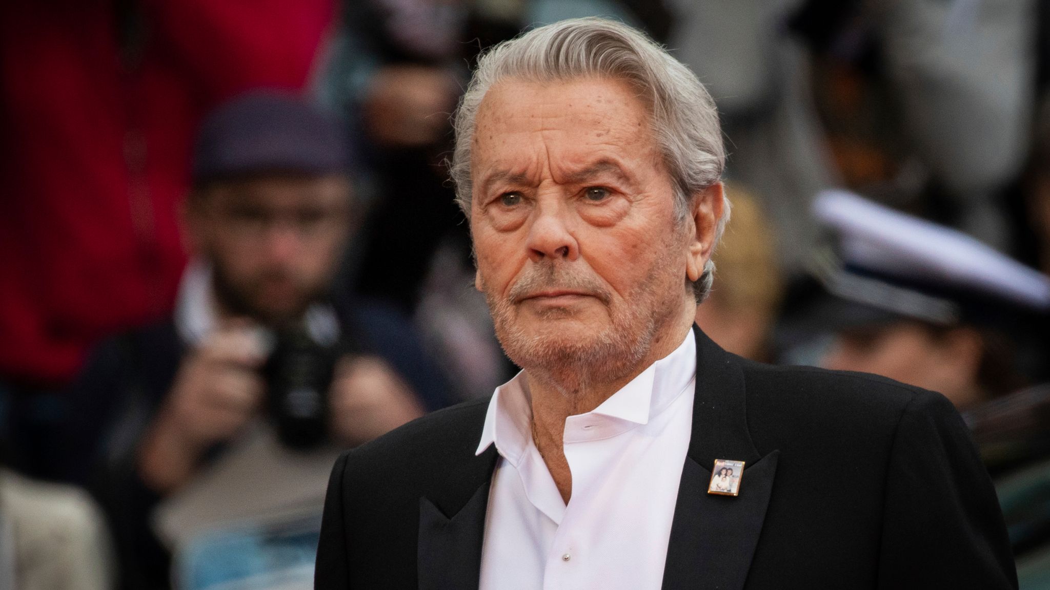 Alain Delon at Cannes in 2019. Pic: AP