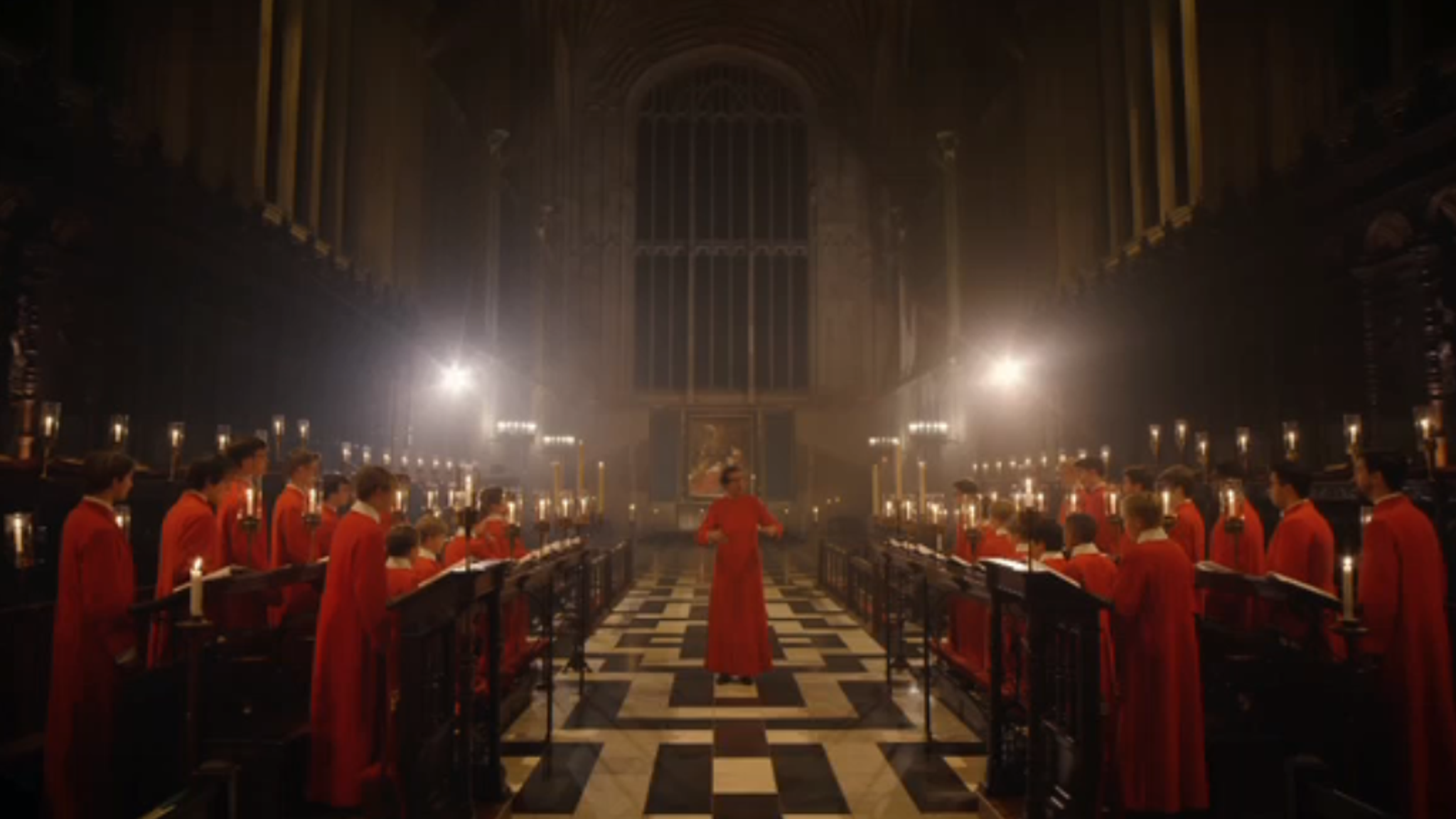 The choir of King’s College Chapel. Pic: King’s College Recordings