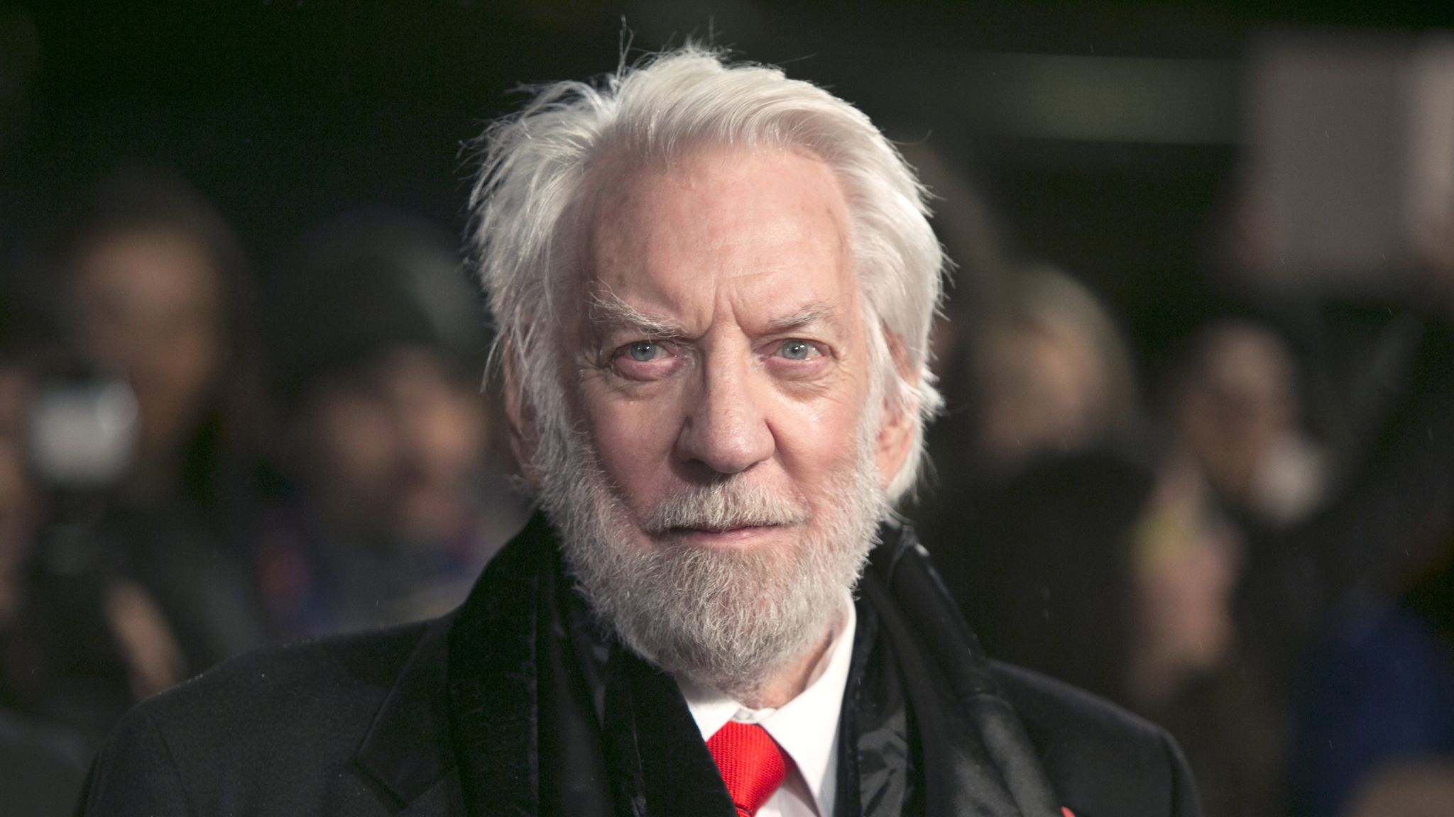 File photo dated 05/11/15 of Donald Sutherland attending the UK Premiere of The Hunger Games:…