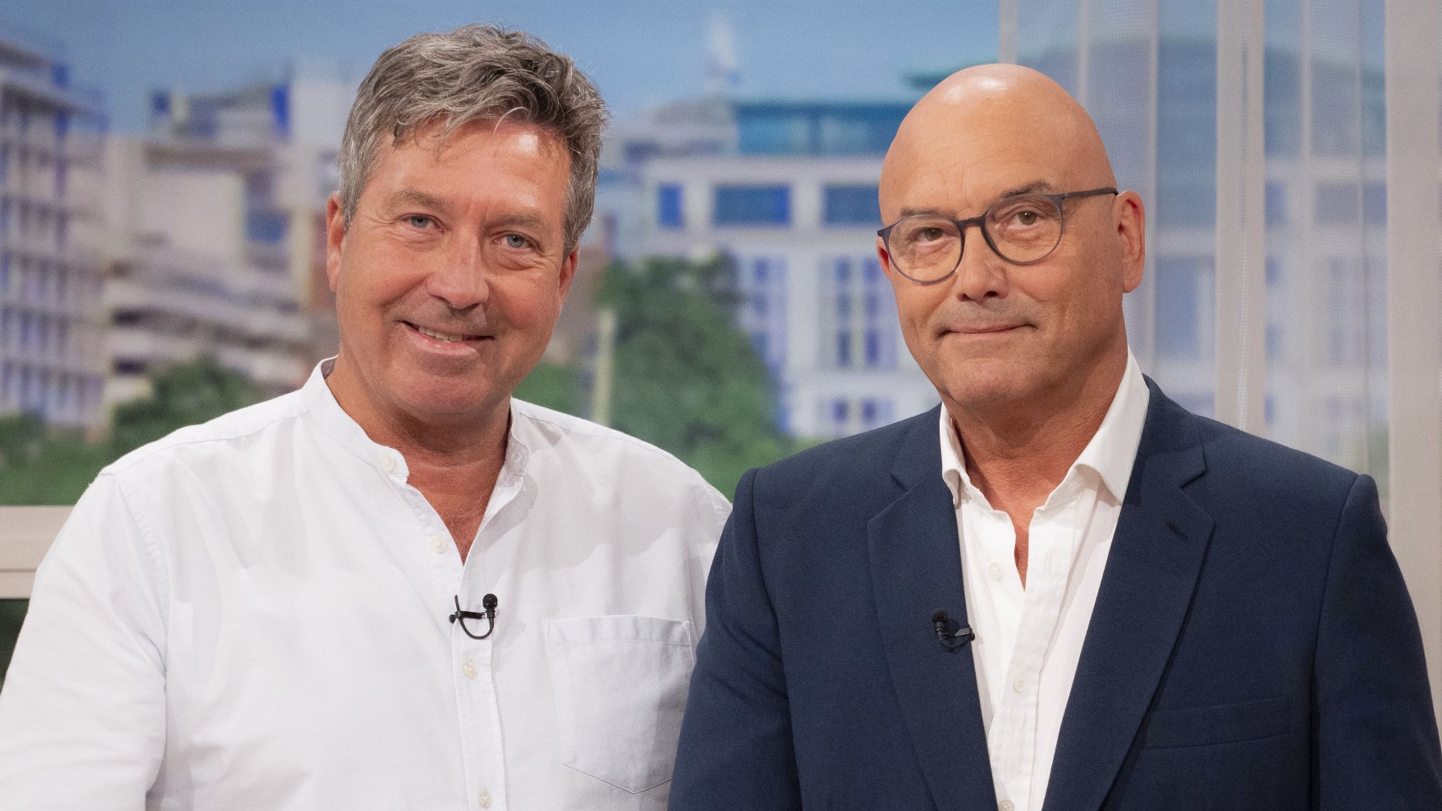 Pic: Ken McKay/ITV/Shutterstock John Torode, Greg Wallace 'This Morning' TV show, London, UK - 29 Aug 2023