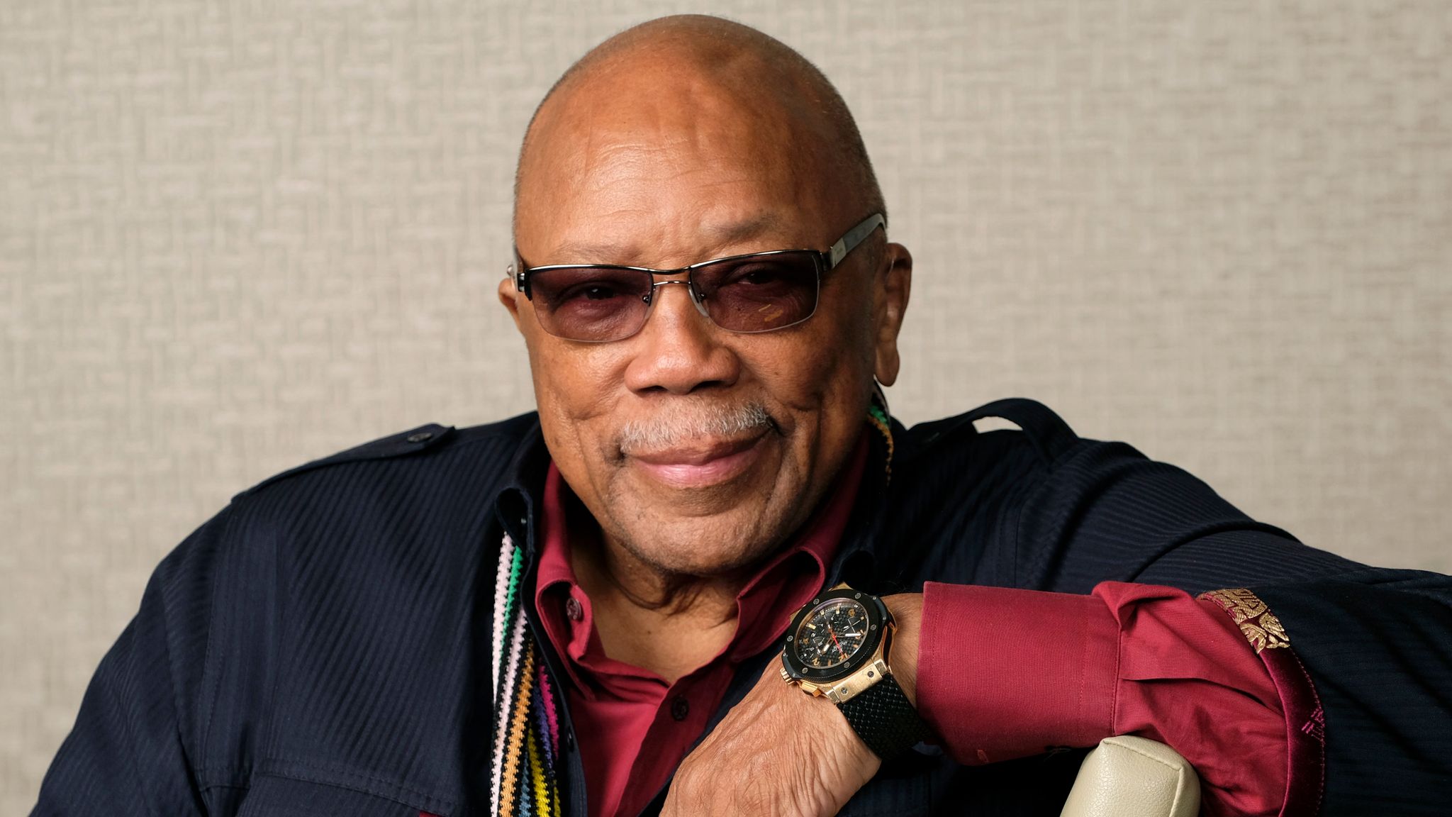 Quincy Jones in 2018. Pic: Chris Pizzello/Invision/AP, File