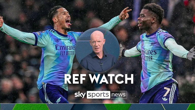 Ref watch on arsenal goals