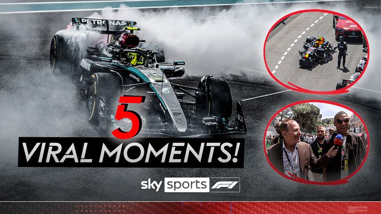 Re-live the most viral moments of 2024, including Max Verstappen clashing with Lando Norris, Kylian Mbappe and Martin Brundle&#39;s Monaco chat and Lewis Hamilton&#39;s emotional final moments in the Mercedes.