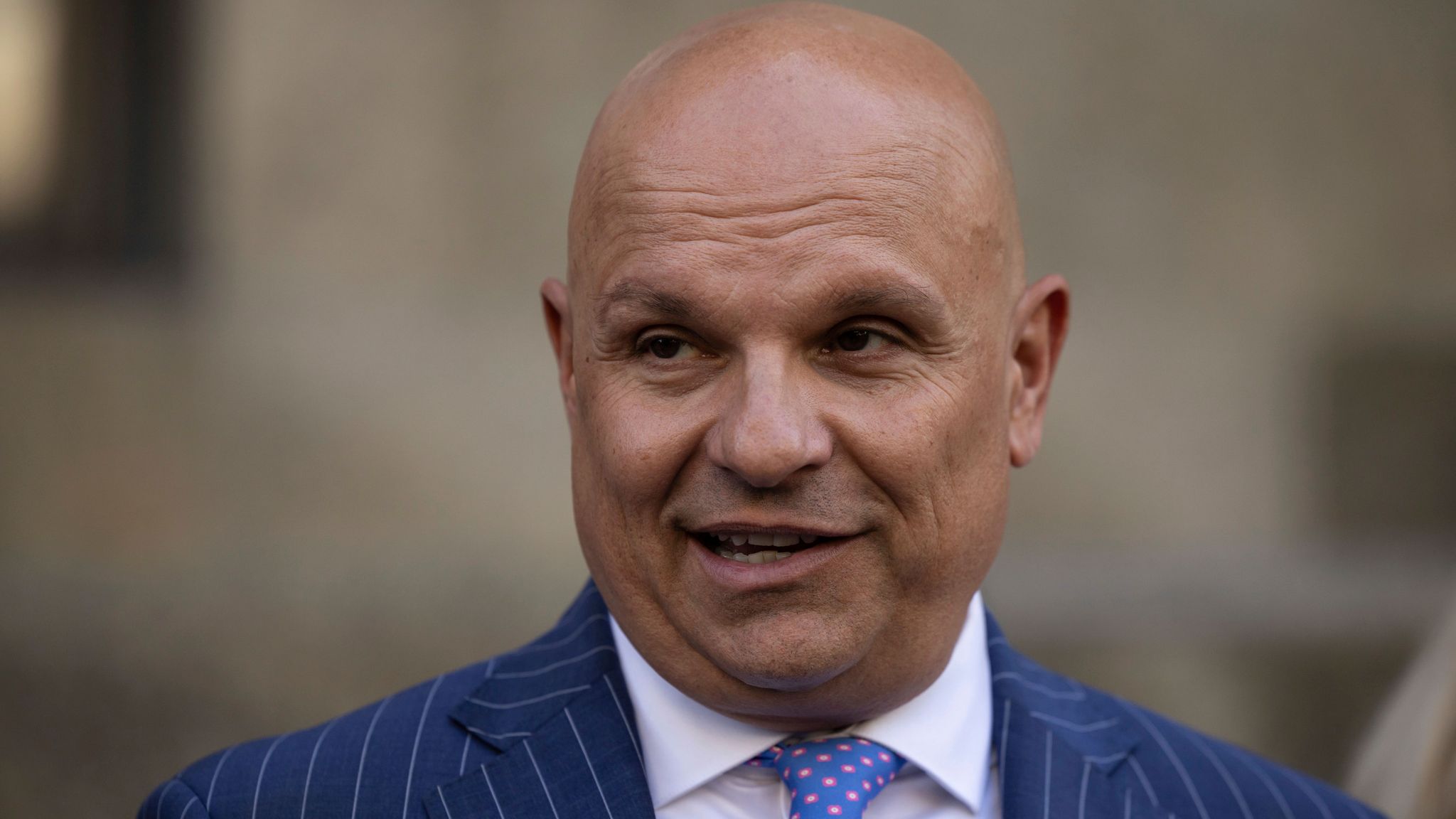 Arthur Aidala, attorney for Harvey Weinstein, pictured outside court in New York in October 2024. Pic: AP/Yuki Iwamura