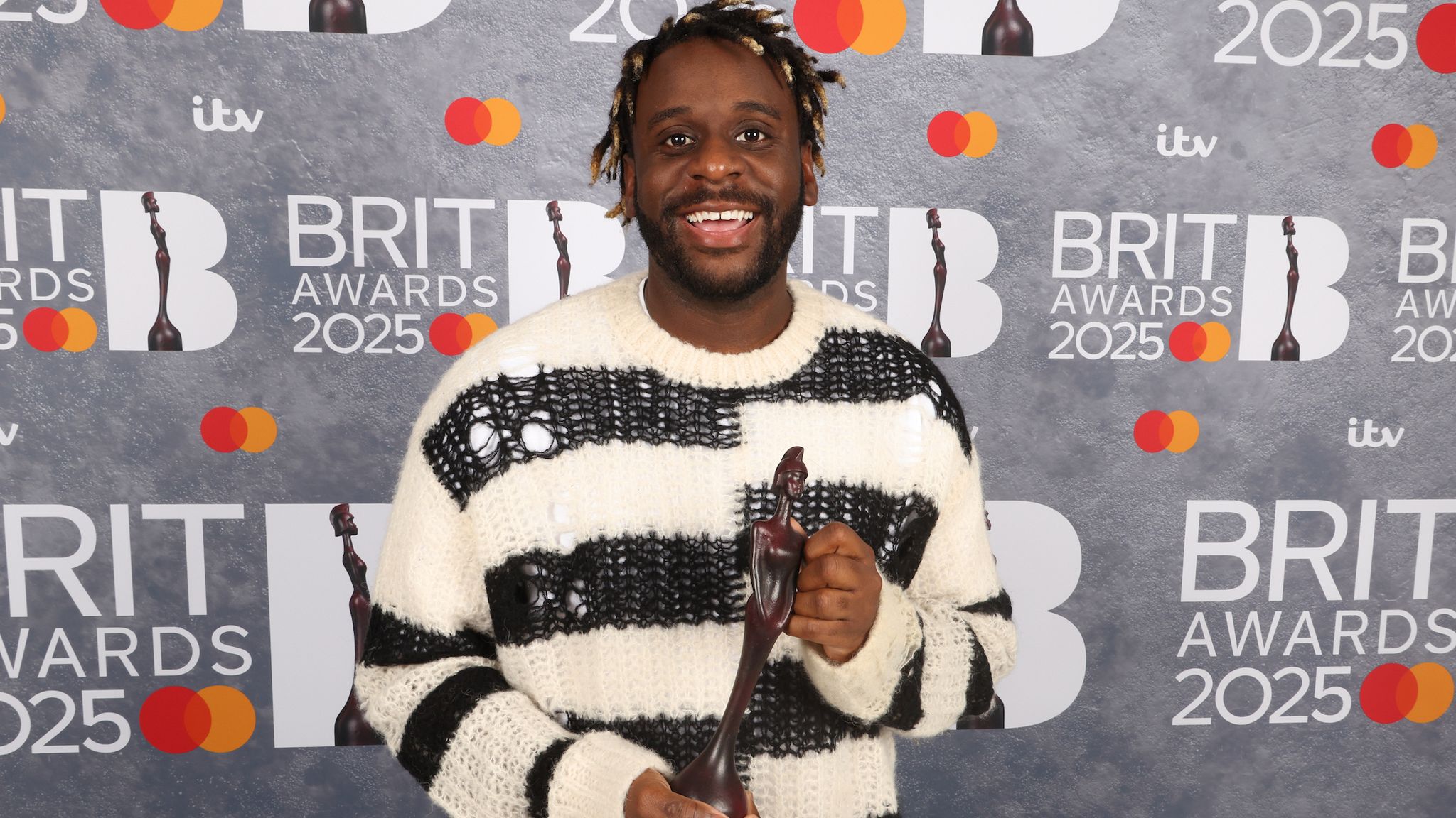 Myles Smith is this year's Brit Awards rising star winner. Pic: JM Enternational