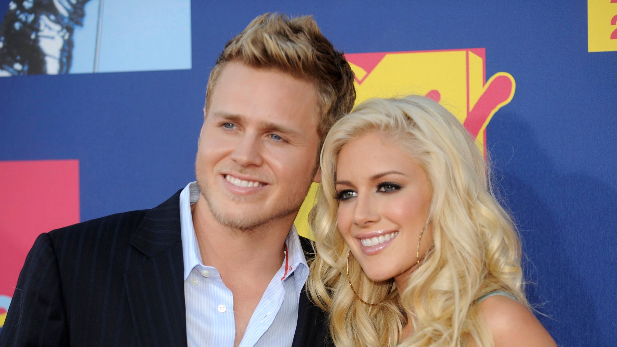 Spencer Pratt and Heidi Montag at the MTV Video Music Awards in 2008. Pic: Reuters