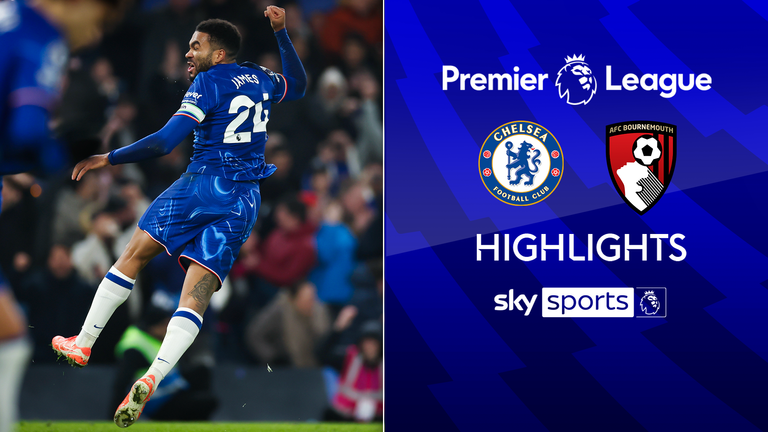 Chelsea-Bournemouth Premier League highlights.